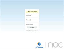 Tablet Screenshot of noc.xpossible.com